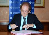 Doctor Llus Garau Juaneda, director del Departament de Dret Pblic