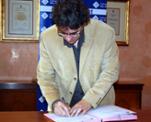 Doctor Josep Llus Oliver Torell, deg de la Facultat d'Educaci