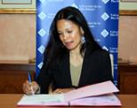 Dra. Sheila Agawin Romualdo, professora contractada doctora de l'rea d'Ecologia 
