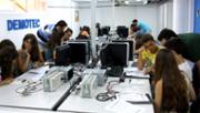 Alumnes de quart d'ESO -DEMOTEC-. IV Campus Cientificotcnic d'Estiu
