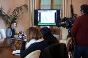 Roda informativa de la doctora Margalida Payeras, vicerectora d'Alumnes, Titulats i Ocupabilitat de la UIB
