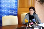 Roda informativa de la doctora Margalida Payeras, vicerectora d'Alumnes, Titulats i Ocupabilitat de la UIB