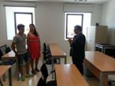 Maria Claps Cabrer, del Centre d'Educaci Secundria Mestral d'Eivissa (9,68); i Carles Antoni Ribas Tur, del Collegi Nostra Seora de la Consolaci d'Eivissa (9,64), els alumnes amb la millor nota d'accs d'Eivissa