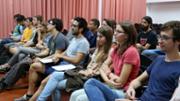 Acte de benvinguda al curs 2014-15 per als alumnes i professors dels estudis de Matemtiques