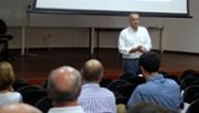 Presentaci de les novetats docents del curs a crrec del cap d'estudis, el professor Rafel Prohens
