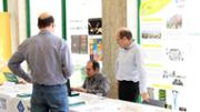 19/04/2016 Taules informatives a l'edifici Mateu Orfila i Rotger. Fira de postgrau