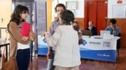 20/04/2016 Taules informatives a l'edifici Anselm Turmeda. Fira de postgrau