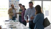 20/04/2016 Taules informatives a l'edifici Gaspar M. de Jovellanos. Fira de postgrau