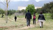 Taller d'iniciaci a la marxa nrdica, a crrec de Mar Gavio (monitora de Nordic Walking Palma)
