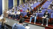 28/04/2016 XII Olimpada d'Economia a l'edifici Guillem Cifre de Colonya, campus universitari, Palma