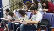 28/04/2016 XII Olimpada d'Economia a l'edifici Guillem Cifre de Colonya, campus universitari, Palma