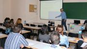 Tast de vi, a crrec de Jos Mariano Escalona, professor del Departament de Biologia de la UIB