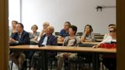 27/05/2016 Aula de videoconferncia AV02 de l'edifici Gaspar Melchor de Jovellanos. Presentaci a crrec del Dr. Lloren Huguet, Rector de la Universitat, i del Dr. David Pons, vicerector d'Economia i Infraestructures
