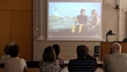 27/05/2016 Aula de videoconferncia AV02 de l'edifici Gaspar Melchor de Jovellanos. Projecci del vdeo institucional.