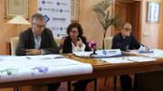 Roda informativa: Antoni Aguil, Joana Maria Segu i Maurici Ruiz (FOTO: UIB)
