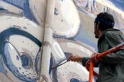 25/05/2018 L'obra Cristatus XL de l'artista palmes Javier Garl - Foto: A.COSTA (UIB)