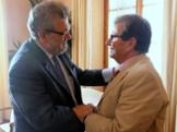 15/06/2018 Jos Antonio Mayoral i Lloren Huguet. Comissi Sectorial de Professorat del G-9 reunida a la UIB - Foto: A.COSTA (UIB)