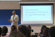 Eduardo Palmer, professor del Florida College of Law, FIU - Foto: A.COSTA (UIB)