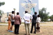 20/07/2018 Inauguraci del mural Cristatus XL, de l'artista Javier Garl - Foto: A.COSTA (UIB)
