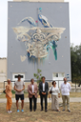 20/07/2018  Inauguraci del mural Cristatus XL, de l'artista Javier Garl - Foto: A.COSTA (UIB)