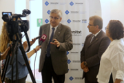 Roda informativa: Cerimnia de graduaci 2017-18 i d'inauguraci de l'any acadmic 2018-19 a la Seu universitria de Menorca - Foto: A.Costa (UIB)