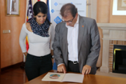 Ana Prez i Lloren Huguet - Foto: A.Costa (UIB)