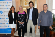 Nona Sheila Agawin, Rosa Isabel Rodrguez, Eduardo Balgueras i Antoni Quetglas - Foto: A.Costa (UIB)