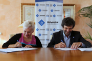 Rosa Isabel Rodrguez i Eduardo Balgueras - Foto: A.Costa (UIB)