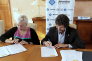 Rosa Isabel Rodrguez i Eduardo Balgueras - Foto: A.Costa (UIB)