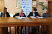 Nona Sheila Agawin, Rosa Isabel Rodrguez, Eduardo Balgueras i Antoni Quetglas - Foto: A.Costa (UIB)