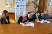 Nona Sheila Agawin, Rosa Isabel Rodrguez, Eduardo Balgueras i Antoni Quetglas - Foto: A.Costa (UIB)