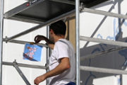 29/11/2018 Mural de Carles Garcia a l'edifici Ramon Llull (CD2)- Foto: A.Costa/UIB