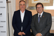 Antoni Mercant i Lloren Huguet - Foto: A:COSTA/UIB
