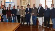 Acte de reconeixement a les entitats que donen suport al projecte CINUIB - Foto: A.COSTA/UIB