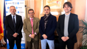 Jaume Carot, Lloren Huguet, Jos J. Maas i Carlos Alonso - Foto: A.COSTA/UIB