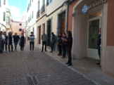 Lectura de la declaraci institucional del Consell de Direcci de la UIB en el Dia Internacional de la Dona a la Seu Universitria de Menorca 