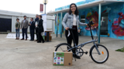 Guanyadora del Concurs d'Idees Campus Saludable - Foto: A.COSTA/UIB