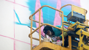 11/04/2019 Mural  d'URIGINAL i Irene Lpez- Foto: A.COSTA/UIB