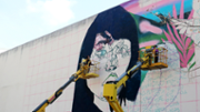12/04/2019 Mural  d'URIGINAL i Irene Lpez- Foto: A.COSTA/UIB