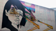 12/04/2019 Mural  d'URIGINAL i Irene Lpez- Foto: A.COSTA/UIB