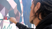 12/04/2019 Mural  d'URIGINAL i Irene Lpez- Foto: A.COSTA/UIB