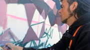 12/04/2019 Mural  d'URIGINAL i Irene Lpez- Foto: A.COSTA/UIB