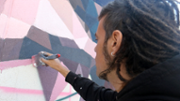 12/04/2019 Mural  d'URIGINAL i Irene Lpez- Foto: A.COSTA/UIB
