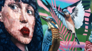 30/04/2019 Mural  d'URIGINAL i Irene Lpez- Foto: A.COSTA/UIB