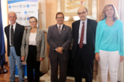 Flix Grases, Francesca Mas, Lloren Huguet, Oriol Bonnn i Margalida Gili- Foto: A. Costa/UIB