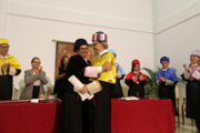 Acte d'investidura del senyor Oriol Bonnn Gubianas doctor honoris causa de la UIB - Foto: A.Costa/UIB