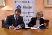 Acord de collaboraci entre la UIB i Amadip Esment  - Foto: A.Costa/UIB