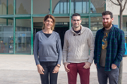 Equip d'investigadors de la UIB: Gemma Turnes, Carlos Palomino i Mateo del Ro - Foto: A.COSTA/UIB 