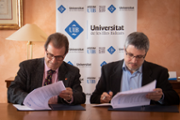 Lloren Huguet i Antoni Aloy - Foto: UIB/A.COSTA