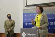 Lloren Huguet i Maria Duran. Foto: UIB